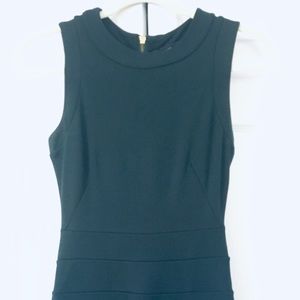 Zara hunter green dress